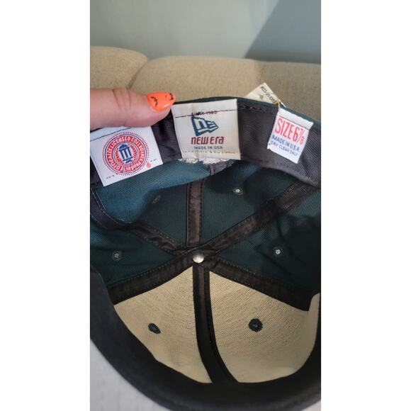 Vintage Fresno State Bulldogs New Era Fitted Hat 6 7/8 Made in USA – 90s... - Picture 9 of 10